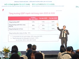 Kinh tế trưởng VinaCapital: Điểm rơi tăng trưởng kinh tế Việt Nam vào giữa năm 2026