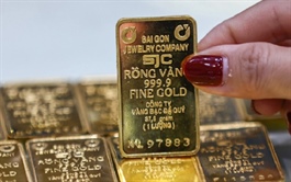 Giá vàng miếng bật tăng trở lại, vượt mốc 154 triệu/lượng
