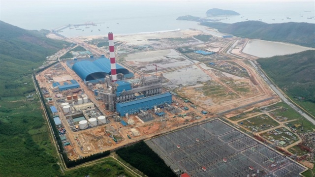 Quang Trach I thermal power plant races toward completion with determination to meet assigned schedule