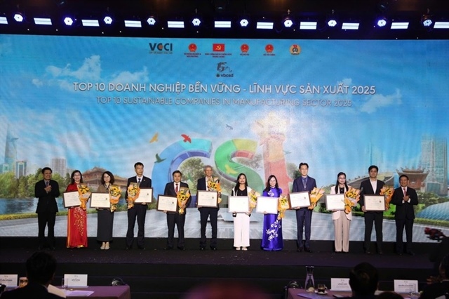 Việt Nam announces top 100 sustainable businesses for 2025