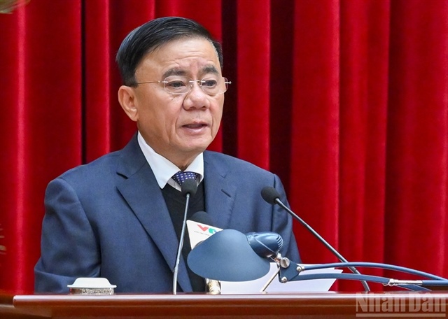 Thường trực Ban Bí thư Trần Cẩm Tú. Ảnh: NHÂN DÂN