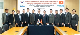 THACO and Hyundai Rotem sign strategic railway partnership
