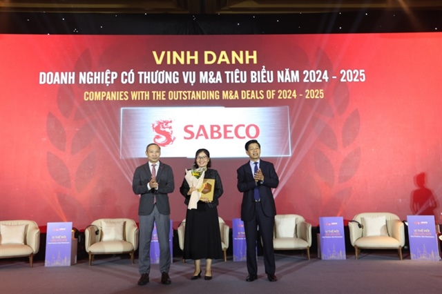 SABECO honored at Vietnam M&A Forum for outstanding M&A deal of 2024-2025
