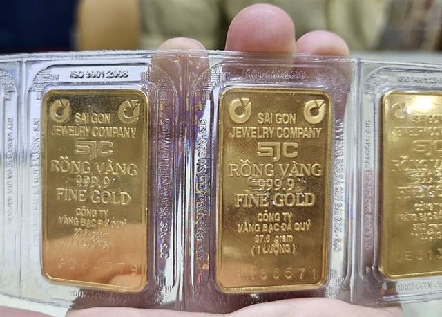Giá vàng miếng SJC lập đỉnh mới , vượt 156 triệu đồng / lượng - Ảnh 2.