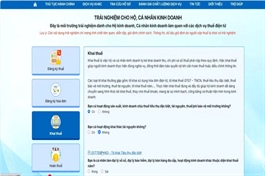 'Sân tập an toàn' giúp hộ kinh doanh làm quen kê khai thuế từ năm 2026