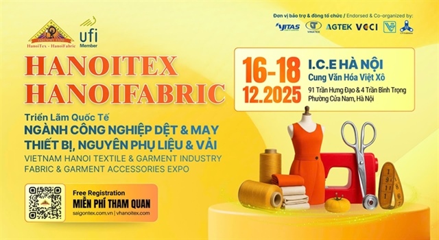 HanoiTex & HanoiFabric 2025 to open with 250 booths