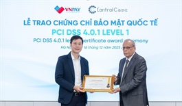 VNPAY services receive the highest-level PCI DSS international security certificates for six consecutive years
