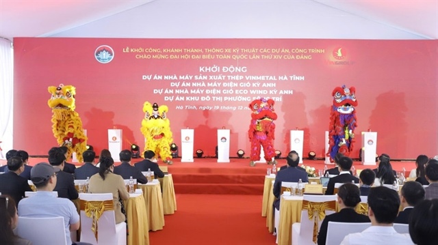 Vingroup kicks off four projects in Ha Tinh