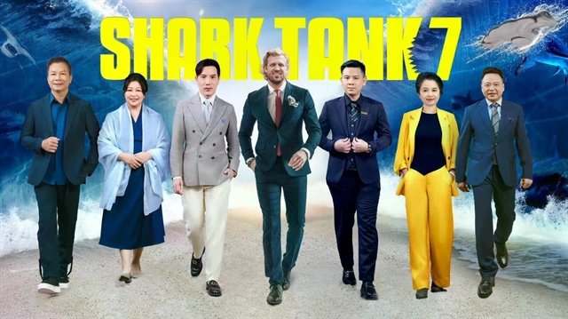Các nhà đầu tư tham gia Shark Tank Việt Nam mùa 7.