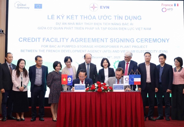 EVN and AFD sign credit agreement for Vietnam’s first pumped storage hydropower plant