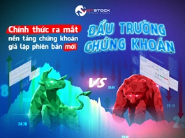 Đấu trường chứng khoán Vietstock - Nền tảng chứng khoán giả lập phiên bản mới đã chính thức ra mắt