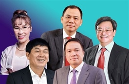 Combined net worth of the five richest in VN rose sharply in 2025