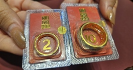Sáng 13-1, giá vàng nhẫn trơn mỗi nơi một giá