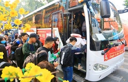 Phản ánh tăng giá vé dịp Tết qua tổng đài 1022