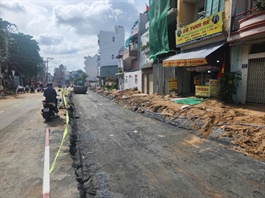 Tiến độ dự án mở rộng đường Chu Văn An