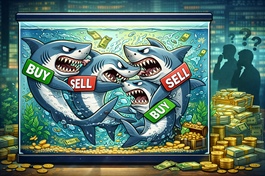 Theo dấu dòng tiền cá mập 23/01: Dòng tiền lớn lưỡng lự