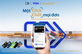 Sacombank triển khai Click To Pay - Đơn giản hóa thanh toán trực tuyến 