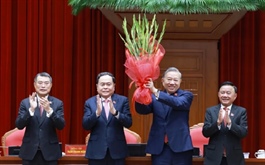 Ông Tô Lâm tái đắc cử Tổng Bí thư