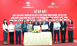 Đồng Nai, Japanese firm cooperate on producing biochar from cocoa husks for circular farming