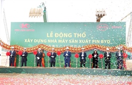 Kim Long Motor partners with BYD to build EV battery plant in Huế