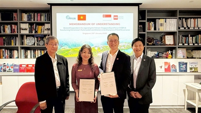 VIETSTAR, SID partner to co-organise Việt Nam–Singapore Board Forum