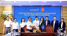 SACOMBANK ký kết hợp tác với thuế TP.HCM hỗ trợ hộ kinh doanh chuyển đổi số, triển khai hóa đơn điện tử