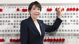 Bà Takaichi thắng áp đảo, chứng khoán Nhật Bản tăng gần 6%, lần đầu vượt 57,000 điểm