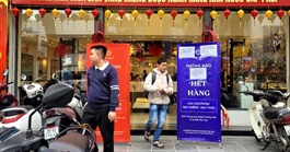 Mở van vàng tích trữ