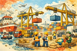 Doanh nghiệp cảng biển hưởng trọn nhịp tăng của xuất nhập khẩu