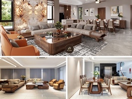 Nội thất Việt Á Đông: Khẳng định vị thế gỗ óc chó cao cấp