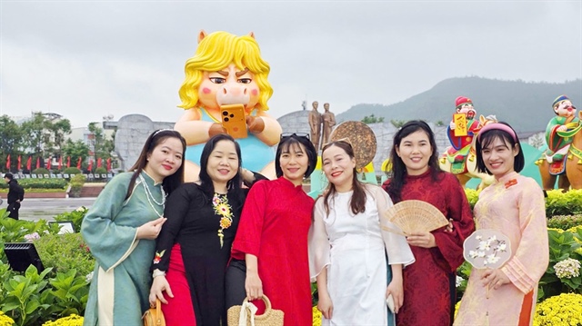 Trong dịp Tết Nguyên đán, Gia Lai đón 848.000 lượt khách du lịch, tổng thu khoảng 900 tỉ đồng. Ảnh: LK.