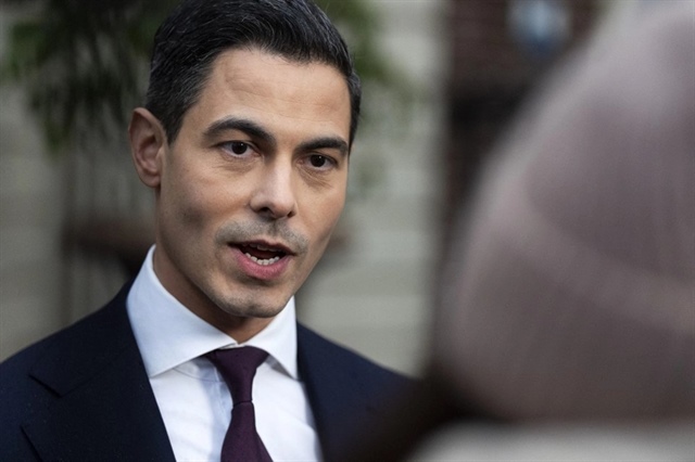 Tân Thủ tướng Hà Lan Rob Jetten. Ảnh: Jeroen Jumelet/ANP/AFP