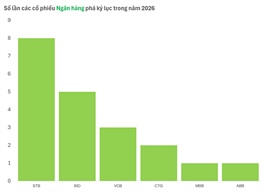 Cổ phiếu ngân hàng suy yếu, vào vùng nhạy cảm nhất kể từ sau giai đoạn “Ngày Giải phóng”