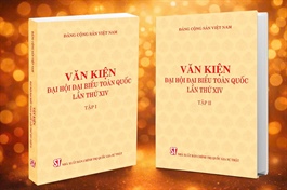 Ra mắt bộ sách Văn kiện Đại hội XIV của Đảng