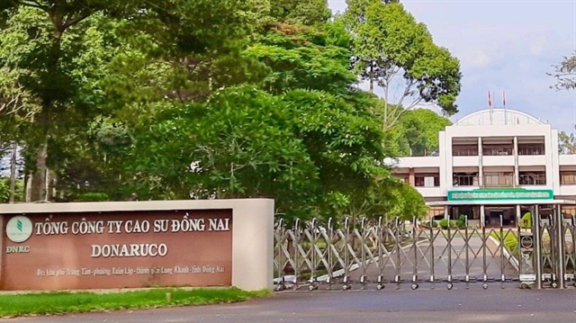 Tổng Công ty Cao su Đồng Nai. Ảnh: VH.