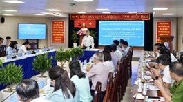 Phó Bí thư Thành ủy TPHCM Nguyễn Phước Lộc kiểm tra công tác chuẩn bị bầu cử