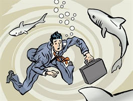 Theo dấu dòng tiền cá mập 12/03: Tự doanh và khối ngoại đồng loạt bán ròng trở lại