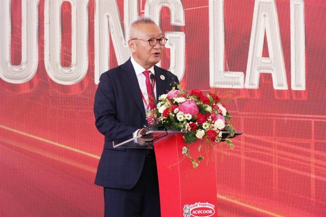 The inaguration of Acecook Vietnam’s new factory in Vinh Long. Photo: Acecook