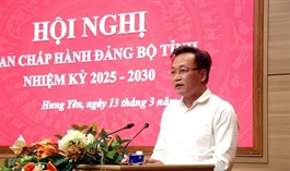 Thông qua Đề án thành lập Khu kinh tế tự do Hưng Yên