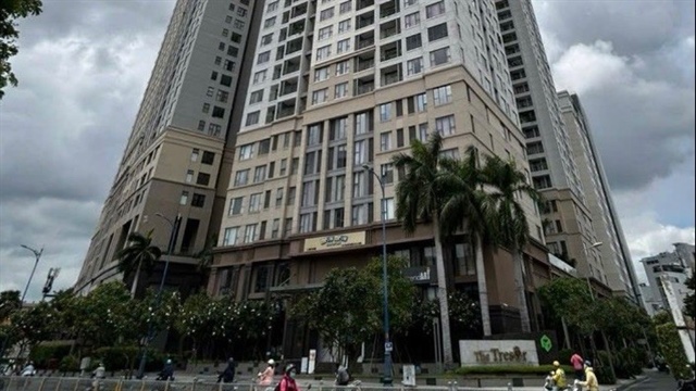 Dự &aacute;n x&acirc;y dựng tại khu đất v&agrave;ng 39 - 39B Bến V&acirc;n Đồn. Ảnh: CX