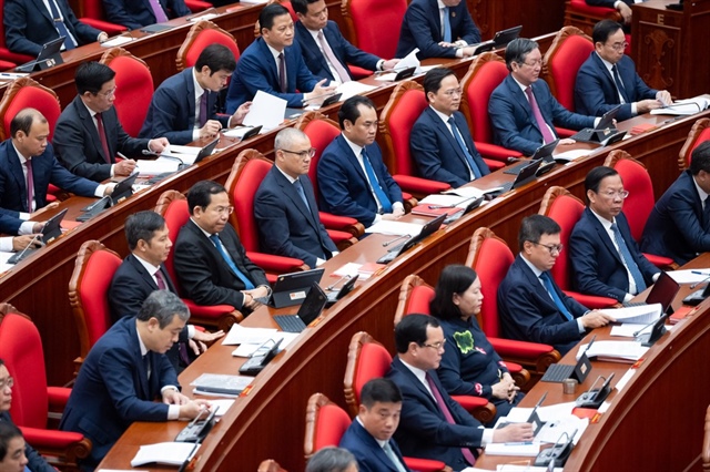 Các đại biểu tham dự Hội nghị lần thứ 2 Trung ương khóa XIV. Ảnh: PHẠM THẮNG