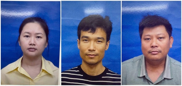 Các đối tượng từ trái qua: Thảo, Chiến và Nhân.