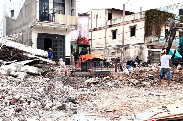 Dự án nâng cấp, mở rộng 7km còn lại của Quốc lộ 91 đoạn qua trung tâm TP Cần Thơ đang được gấp rút giải phóng mặt bằng. Ảnh: NHẪN NAM