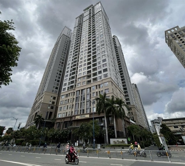 Dự án tại số 39 - 39B Bến Vân Đồn, TP.HCM. Ảnh: CX