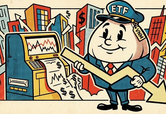 Quỹ ETF nửa tỷ đô tiếp tục bán ròng