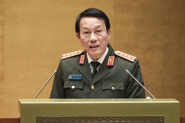 Bộ trưởng Bộ Công an Lương Tam Quang.