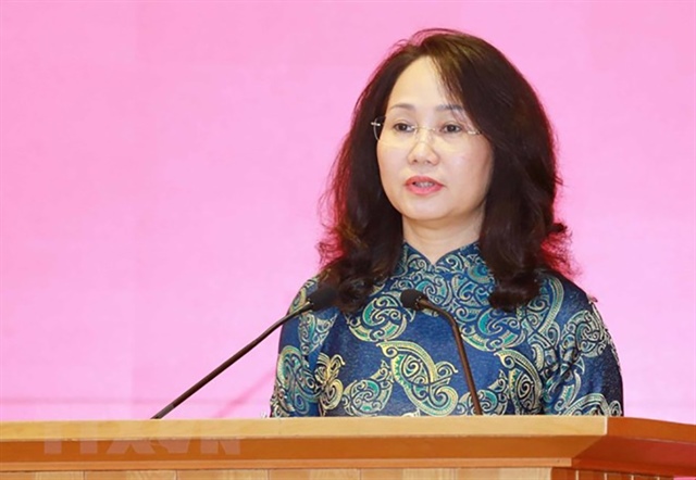 Bộ trưởng Bộ Văn hóa, Thể thao và Du lịch Lâm Thị Phương Thanh.