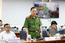 Mô hình Công an cấp xã bảo đảm trật tự đô thị bước đầu đạt hiệu quả