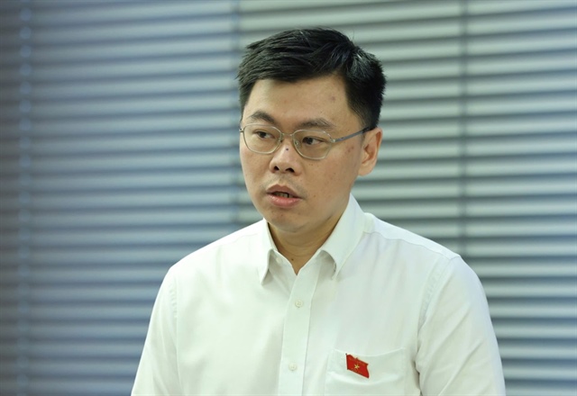 Đại biểu Trương Minh Huy Vũ (đoàn TP.HCM). Ảnh: QUANG PHÚC