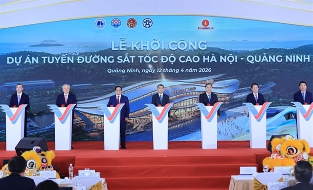 Construction begins on Hanoi-Quang Ninh high-speed railway line